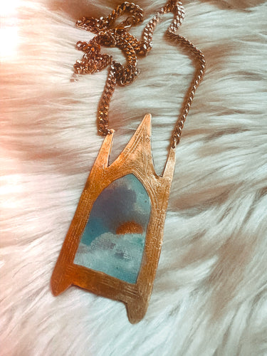 BIG SKY portal necklace