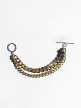 Load image into Gallery viewer, HEAVY METAL double chain link bracelet