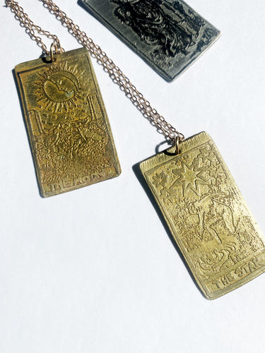 AMULETS + TALISMANS major arcana tarot necklace