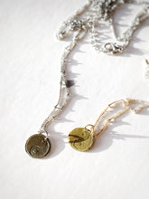 Load image into Gallery viewer, AMULETS + TALISMANS delicate yin yang necklace