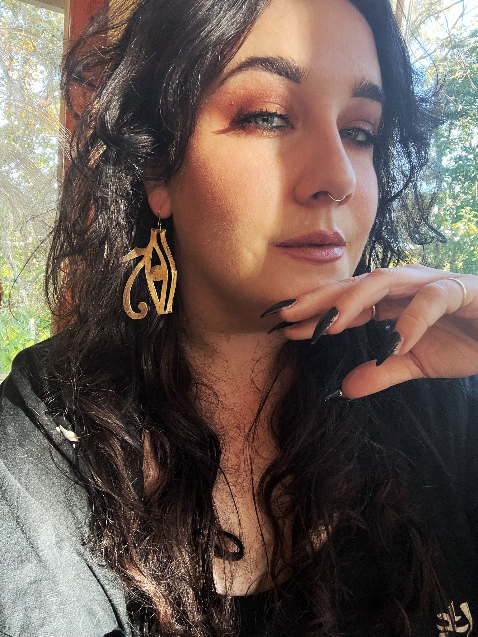 Geometric Eye Of Horus Nefertiti Earrings Natural Wood Laser Cut For DIY  Evil Eye Jewelry In Bohemian Africa 12222 From Efwmz, $39.84 | DHgate.Com